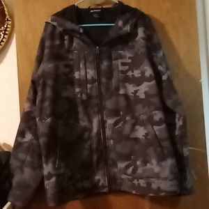 Snozu fleece lined hooded coat